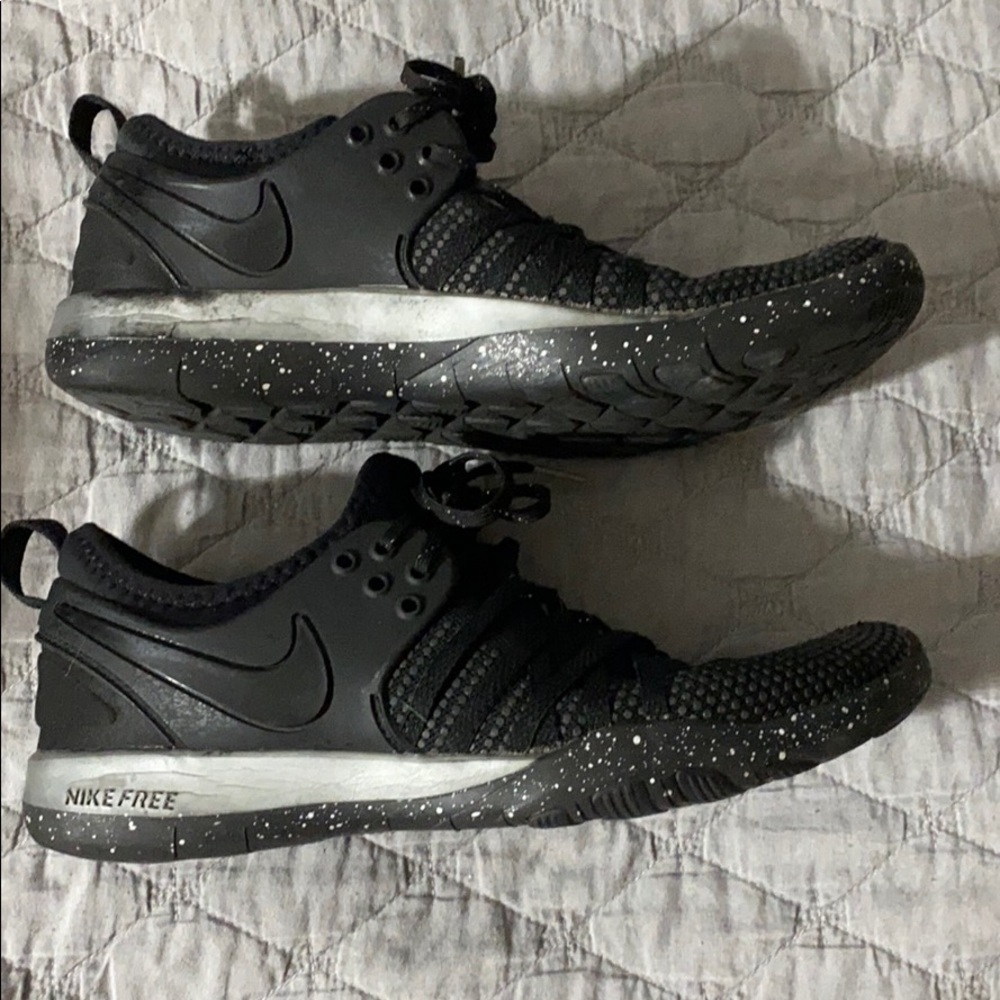 Black Nike sneakers